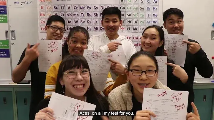 Lab Guy music video Ms. Kim, Kimistry.